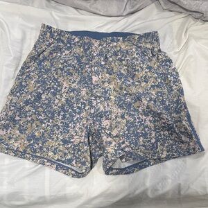 lululemon athletica Blue and Pink Patterned Men's Shorts